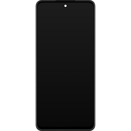 Zaslon s dodirnim ekranom Realme C55, s okvirom, crni, servisni paket 4130438