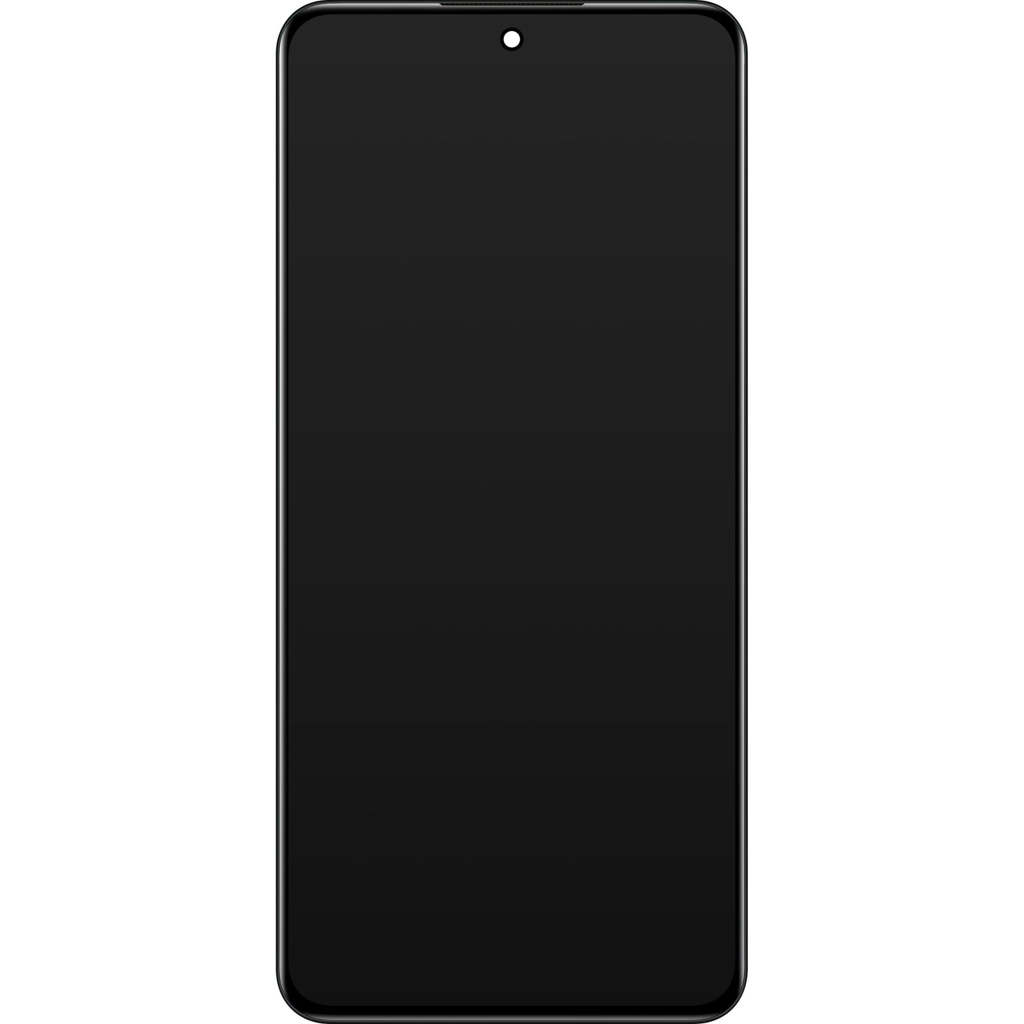 Zaslon s dodirnim ekranom Realme GT Neo 3, s okvirom, crni, paket za servis 4130237