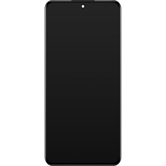 Zaslon s dodirnim ekranom Realme GT Neo 3, s okvirom, crni, paket za servis 4130237