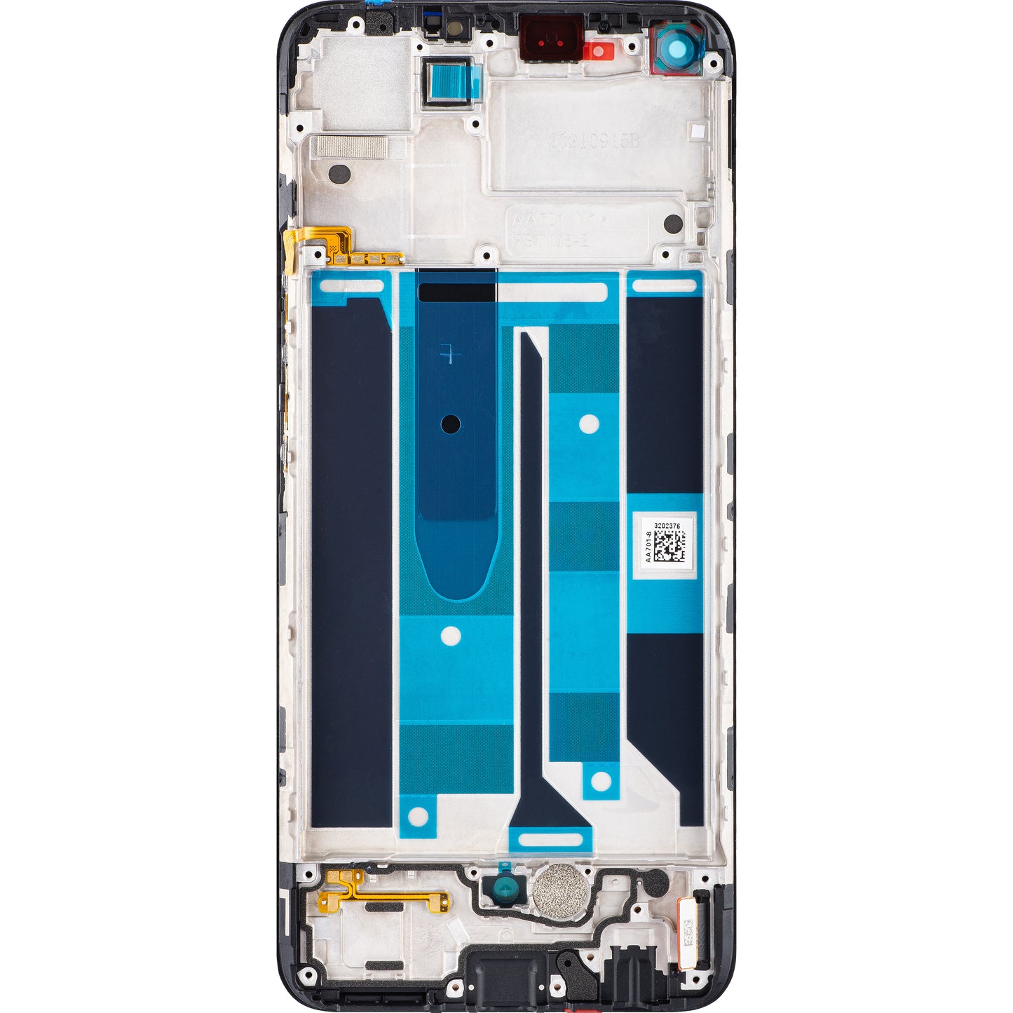 Display s Touchscreenom Realme 8 Pro, s Okvirom, Crni, Service Pack 4130052