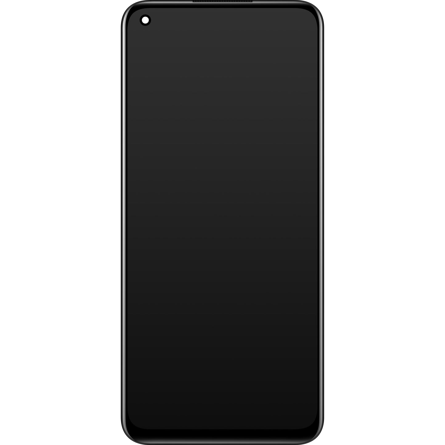 Zaslon s dodirnim zaslonom Realme 8, s okvirom, crni, Swap 4906919