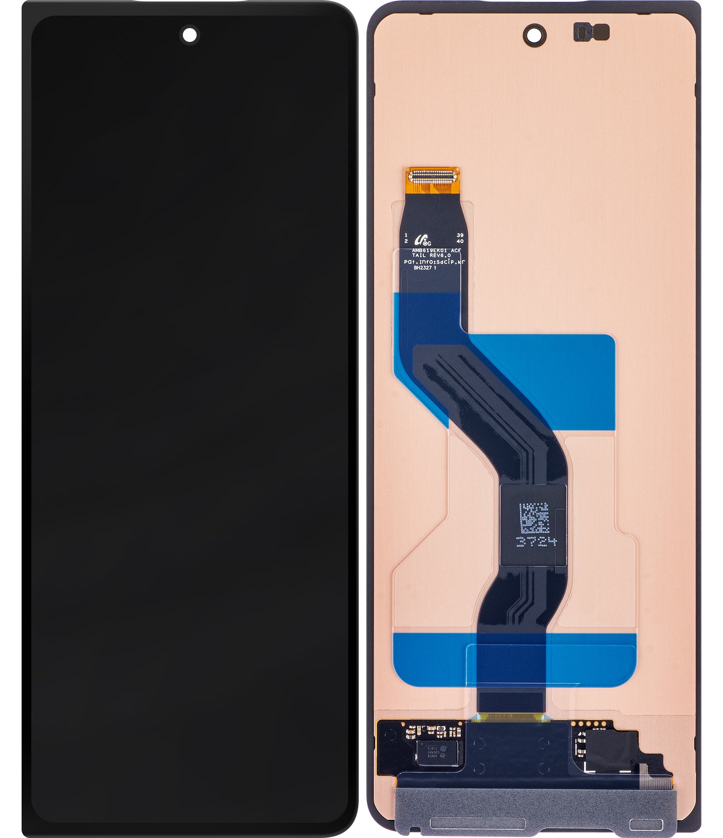 Zaslon s dodirnim ekranom Samsung Galaxy Z Fold5 F946, Sub Outer, Service Pack GH82-31849A