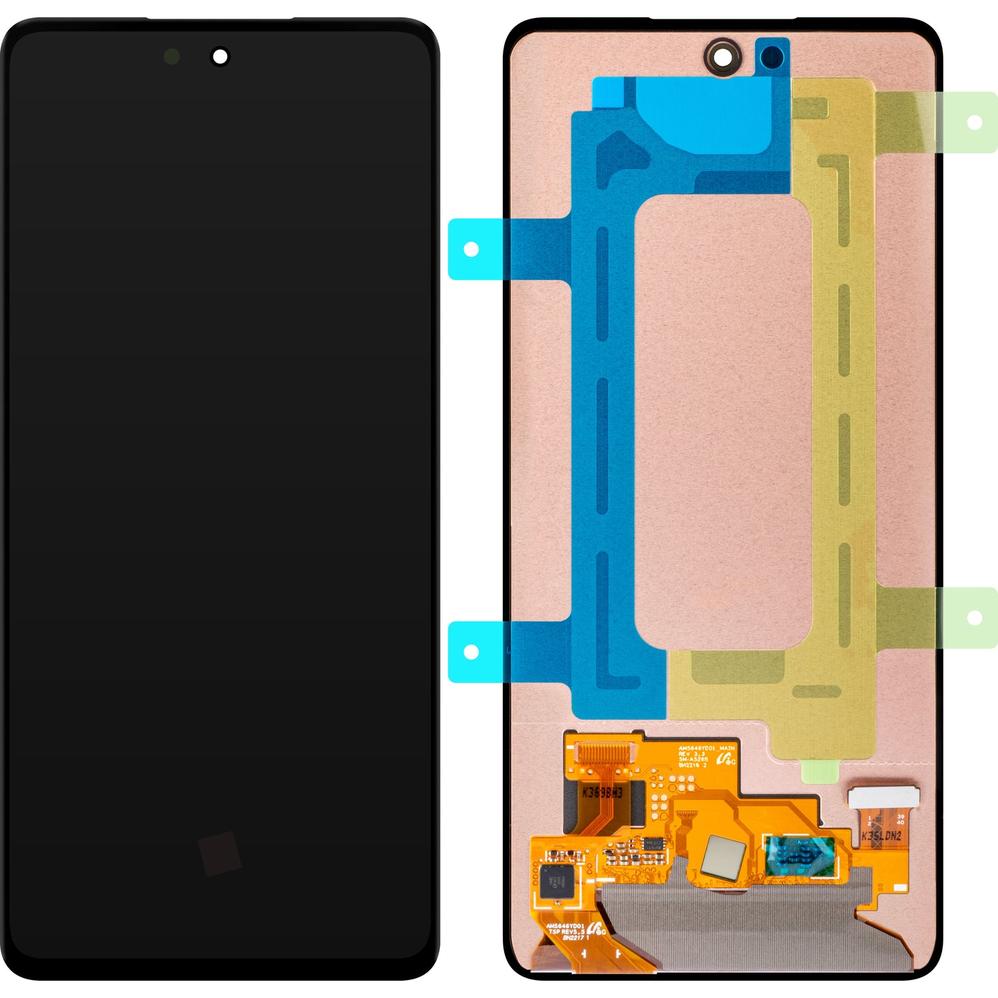 Zaslon s dodirnim ekranom Samsung Galaxy A52s 5G A528 / A52 5G A526 / A52 A525, Servisni paket GH96-14303A