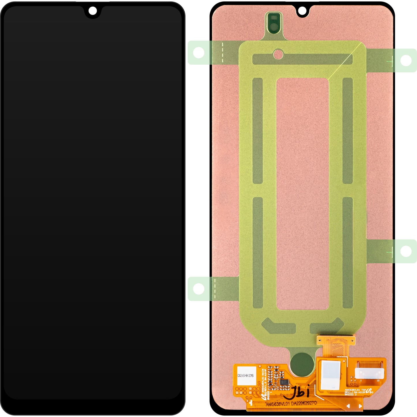 Zaslon s dodirnim ekranom Samsung Galaxy A31 A315, Servisni paket GH96-13545A