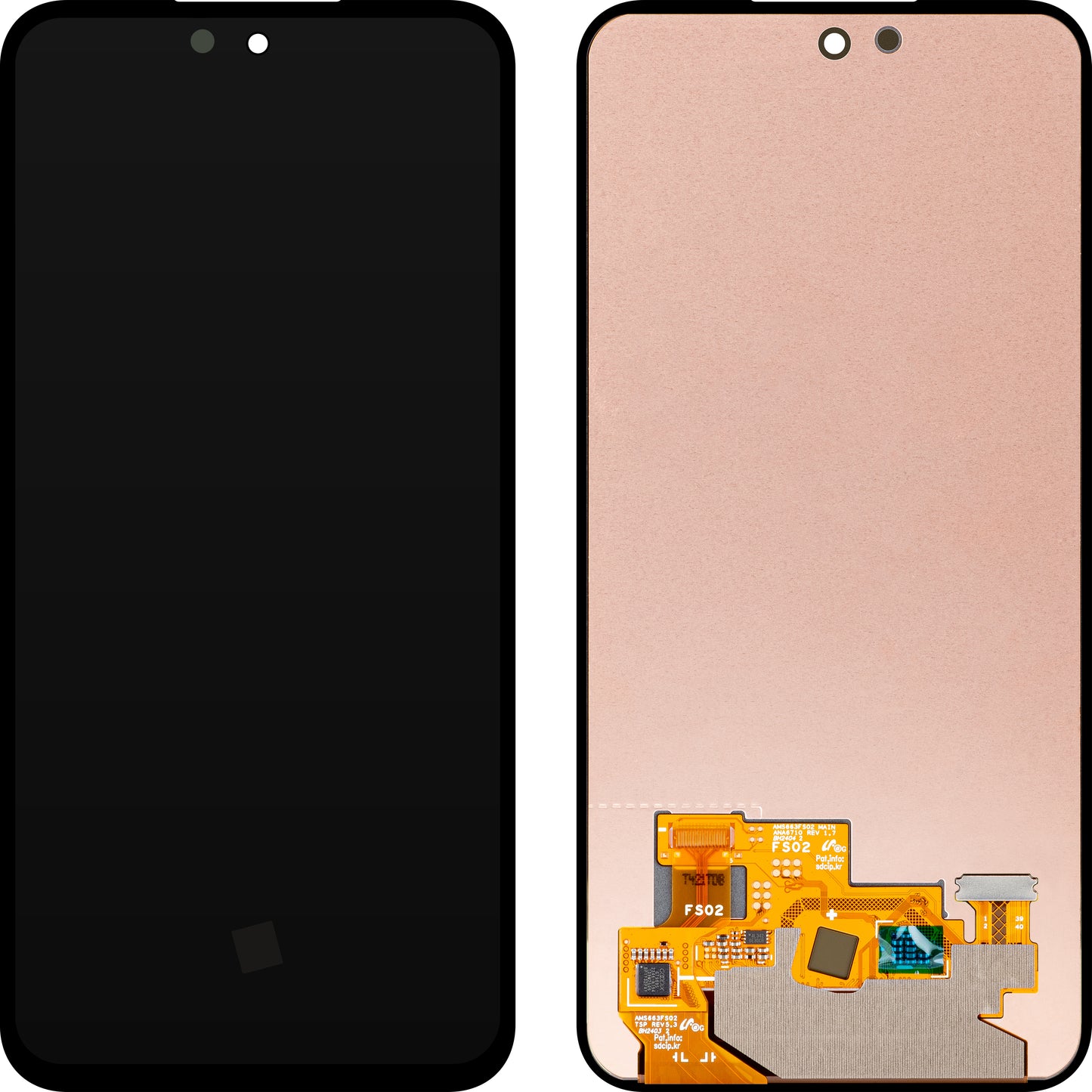 Zaslon s dodirnim ekranom Samsung Galaxy A55 5G A556, Servisni paket GH82-34308A