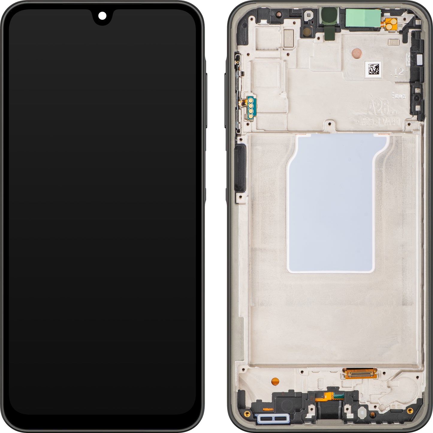 Display s Touchscreenom Samsung Galaxy A26 A266, s Okvirom, Crni, Service Pack GH82-37049A