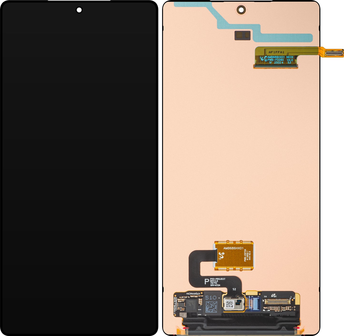Display s Touchscreenom Samsung Galaxy S25 Ultra S938, Service Pack GH82-36588A