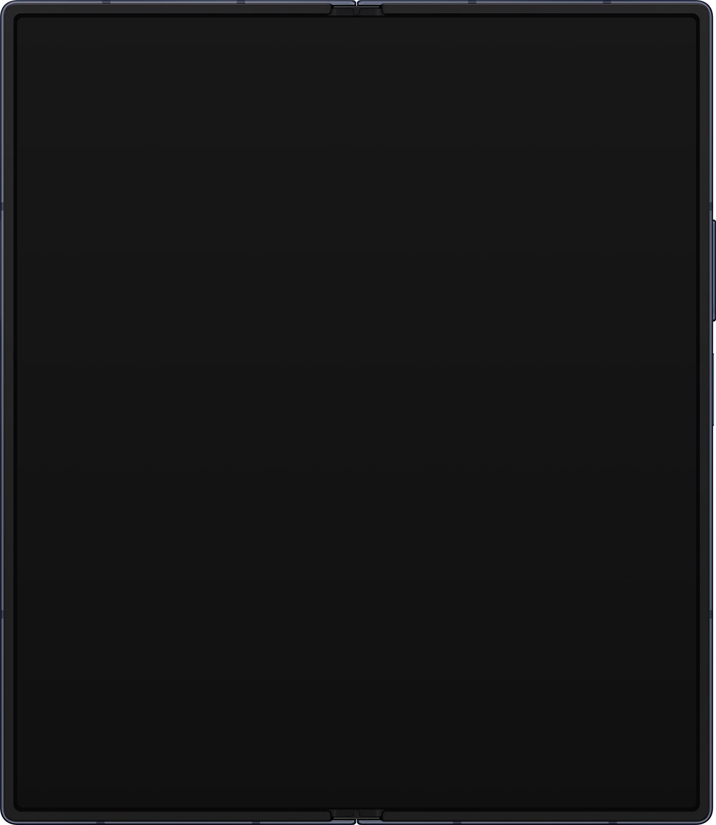 Zaslon s dodirnim zaslonom Samsung Galaxy Z Fold6 F956, s okvirom, unutarnji dio, tamnoplava (Navy), servisni paket GH82-35042C