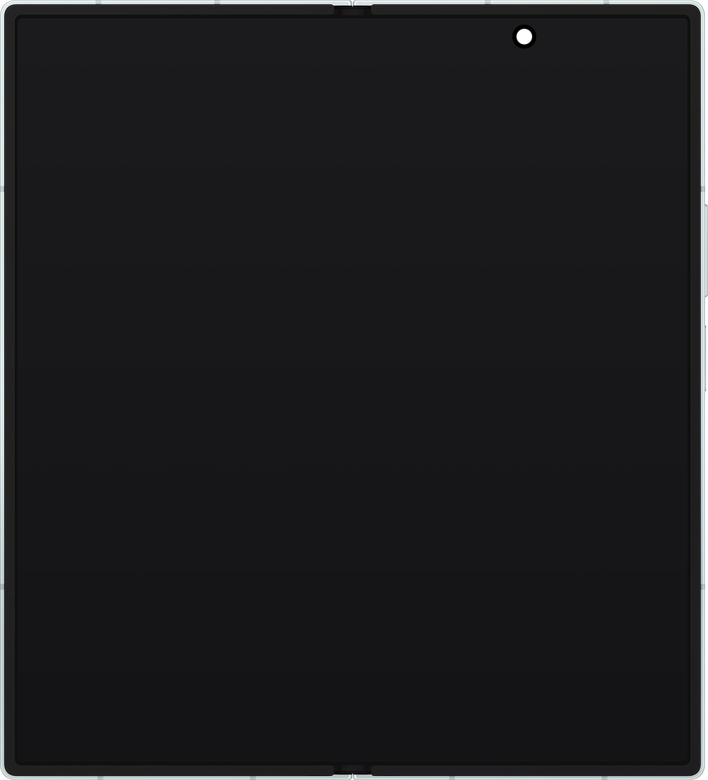 Zaslon s dodirnim zaslonom Samsung Galaxy Z Fold7 F966, s okvirom, unutarnji dio, zelena (mint), servisni paket GH82-37548D