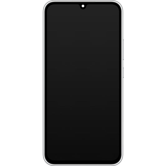 Zaslon s dodirnim ekranom Samsung Galaxy A34 A346, s okvirom, srebrni, servisni paket GH82-31200B