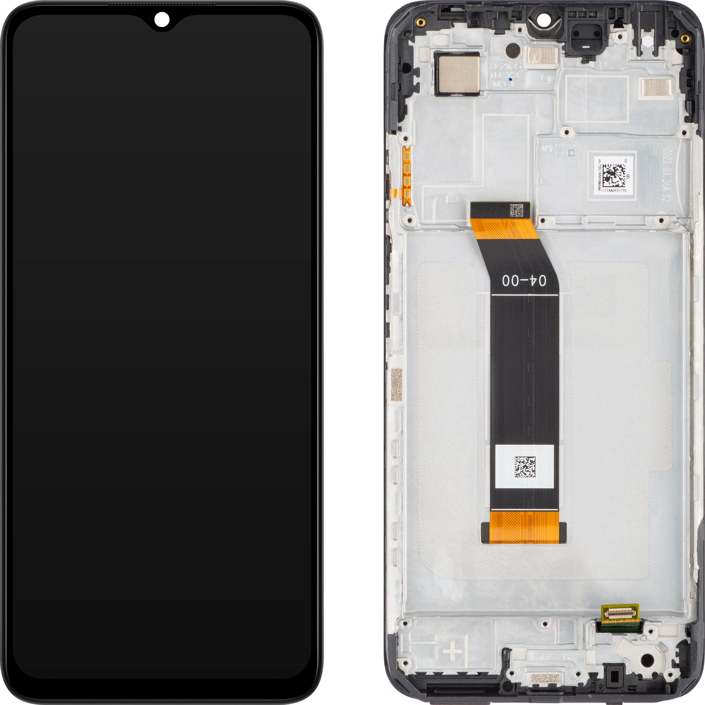 Display s Touchscreenom Xiaomi Poco M5 / M4 5G / Redmi 10 5G, s Okvirom, Crni, Service Pack 560005L19P00