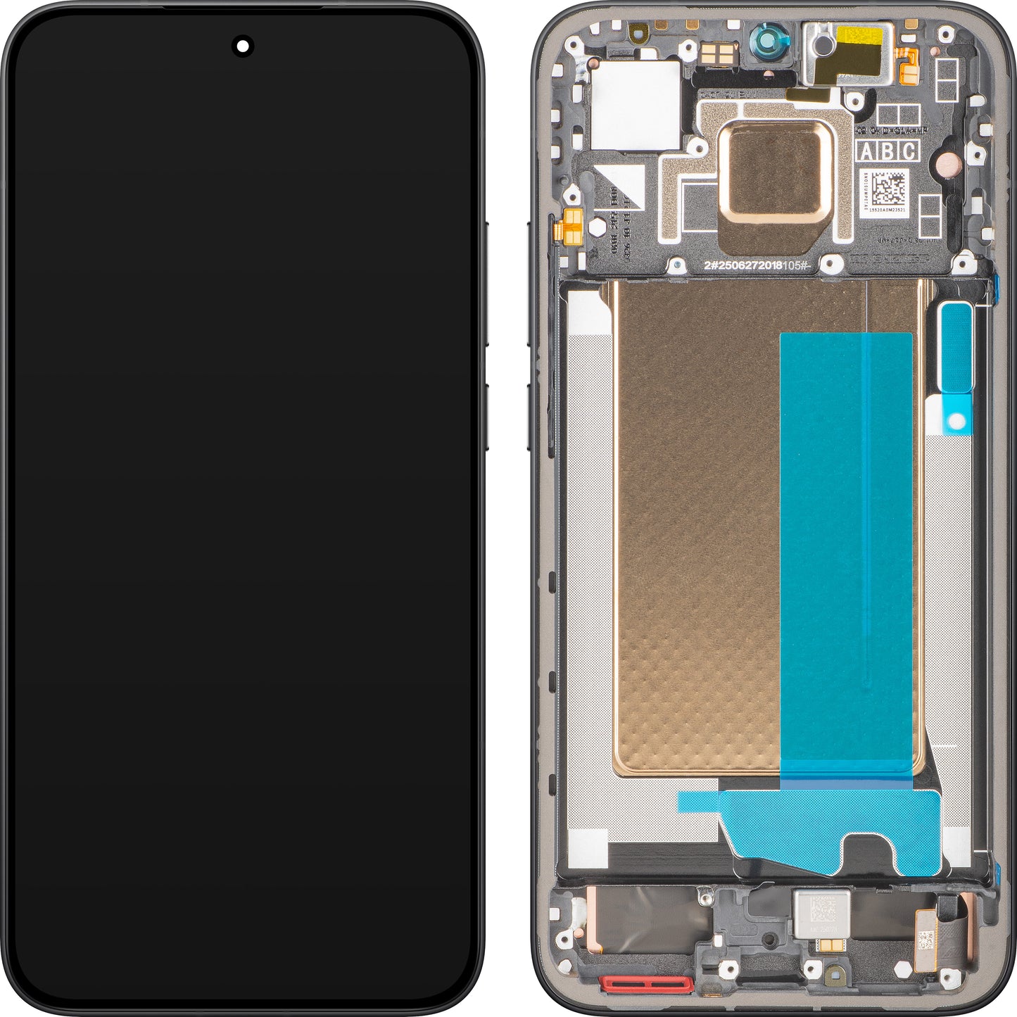 Display s Touchscreenom Xiaomi Poco F7, s Okvirom, Crni, Service Pack 5600270O10U00