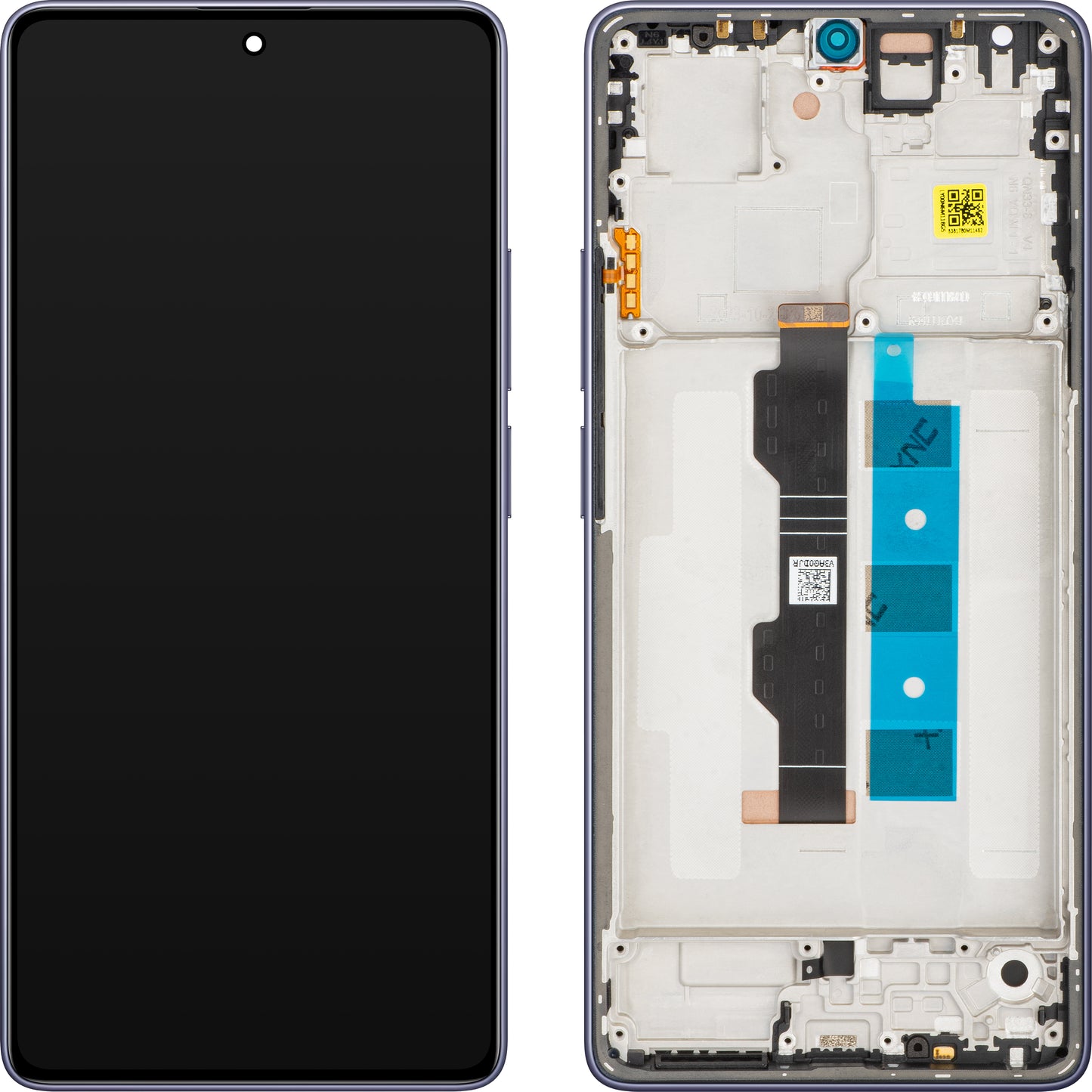 Display s Touchscreenom Xiaomi Poco M6 Pro 4G, s Okvirom, Ljubičasti, Swap 5600020N6P00