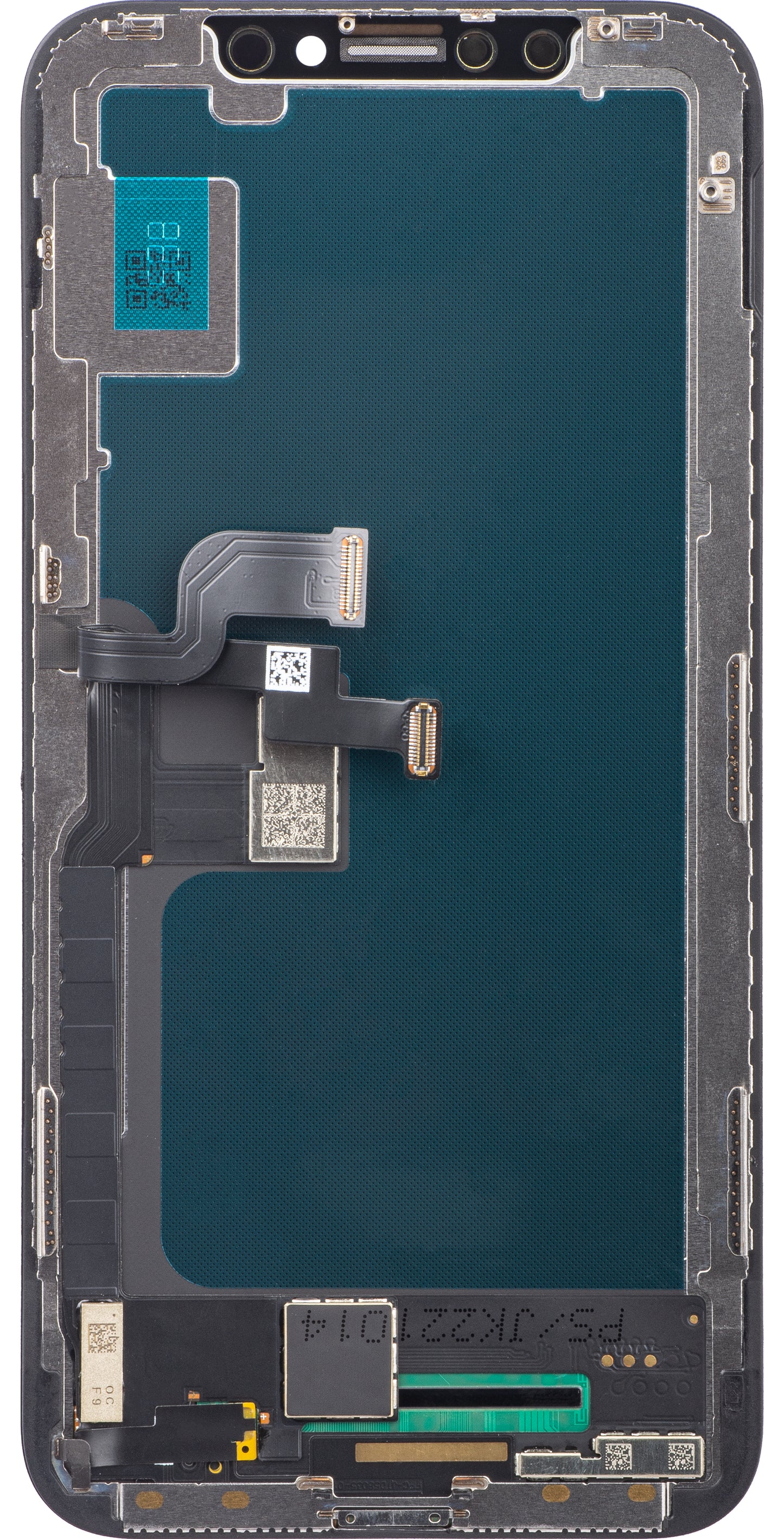 Display s Touchscreenom JK za Apple iPhone X, s Okvirom, In-Cell LCD Verzija, Crni