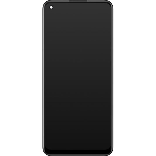 Zaslon s dodirnim ekranom Oppo Find X5 Lite / Reno7 5G, s okvirom, crni, Service Pack 4130040