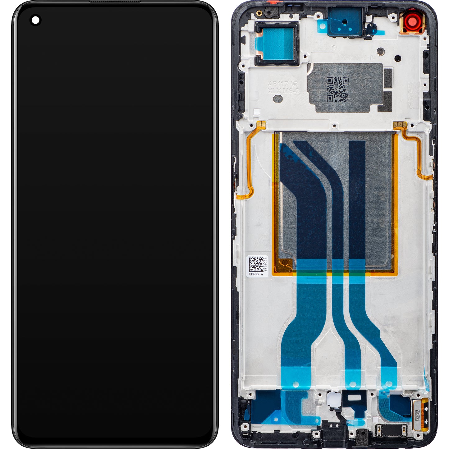 Display s dodirnim zaslonom Realme GT Neo2, s okvirom, crni, paket za servis 4908662