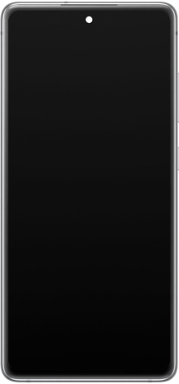 Zaslon s dodirnim ekranom Samsung Galaxy S20 FE 5G G781, s okvirom, bijeli, paket za servis GH82-24214B