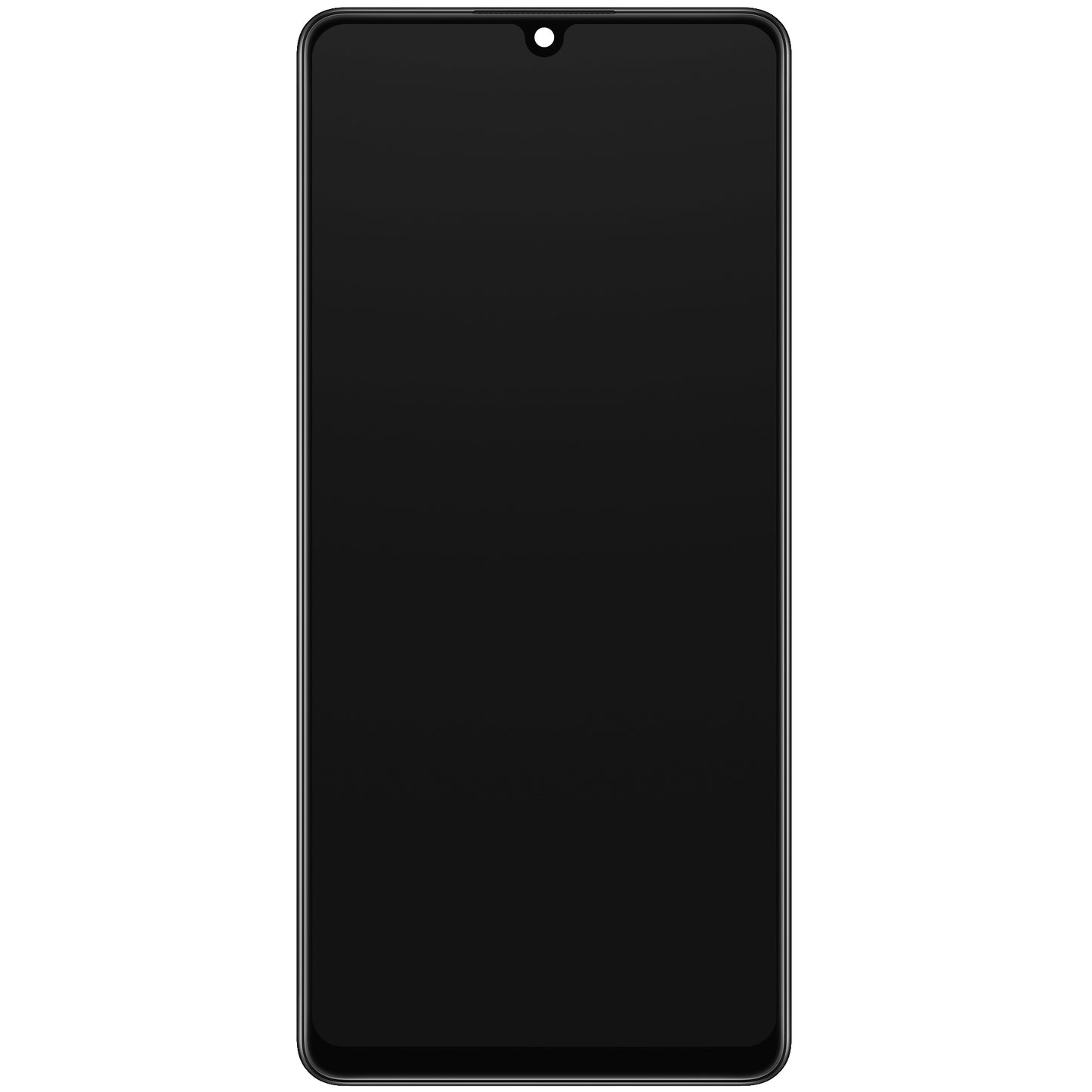 Zaslon s dodirnim ekranom Samsung Galaxy A42 5G A426, s okvirom, crni, servisni paket GH82-24375A