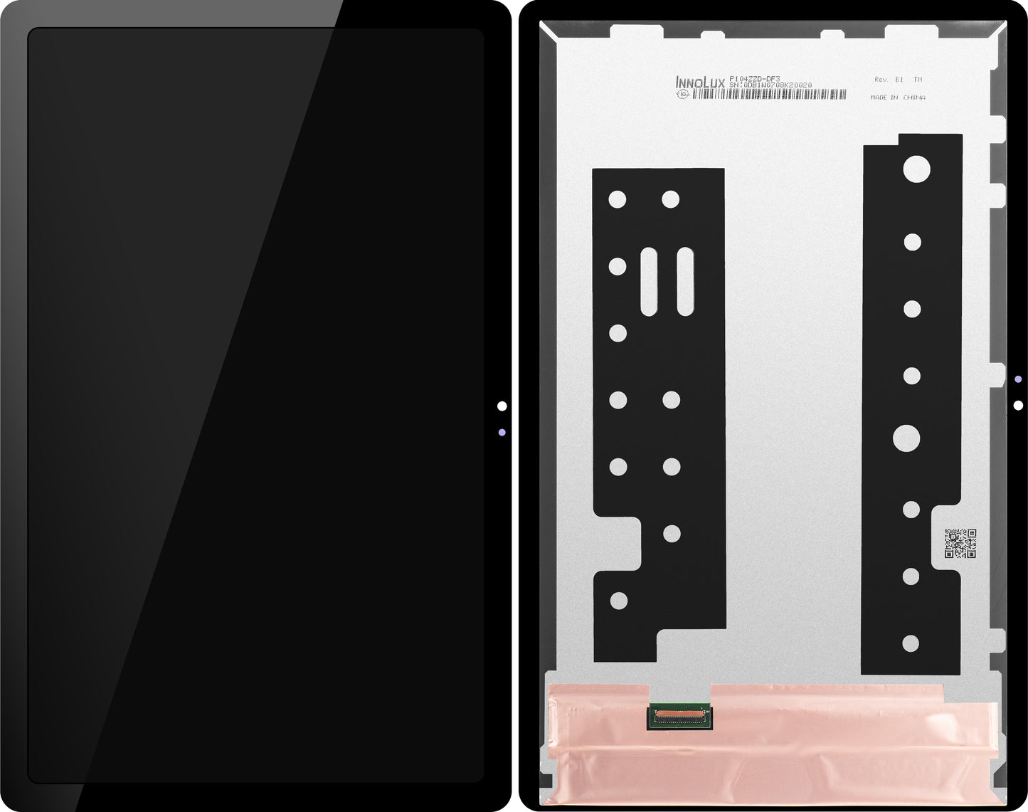 Zaslon s dodirnim ekranom Samsung Galaxy Tab A7 10.4 (2020), Crni, Servisni paket GH81-19690A