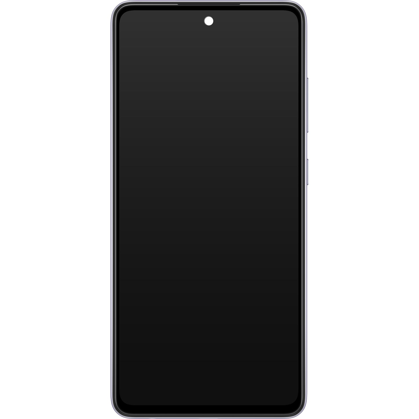 Zaslon s dodirnim ekranom Samsung Galaxy A52 5G A526 / A52 A525, s okvirom, ljubičasti, servisni paket GH82-25524C