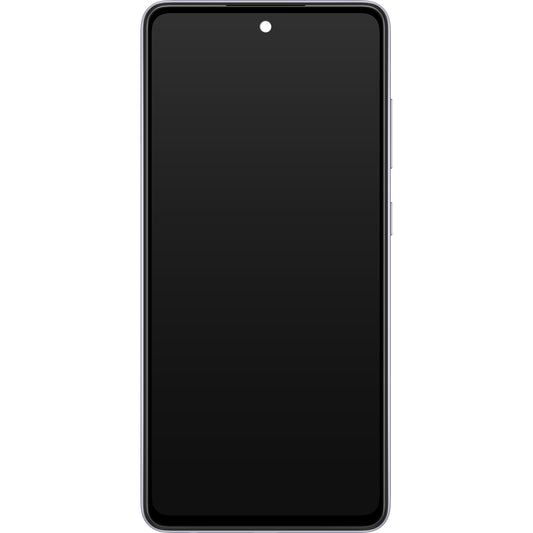 Zaslon s dodirnim ekranom Samsung Galaxy A52 5G A526 / A52 A525, s okvirom, ljubičasti, servisni paket GH82-25524C