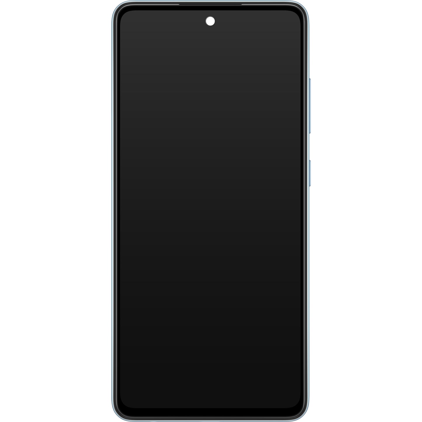 Zaslon s dodirnim ekranom Samsung Galaxy A52 5G A526 / A52 A525, s okvirom, plavi, paket za servis GH82-25524B