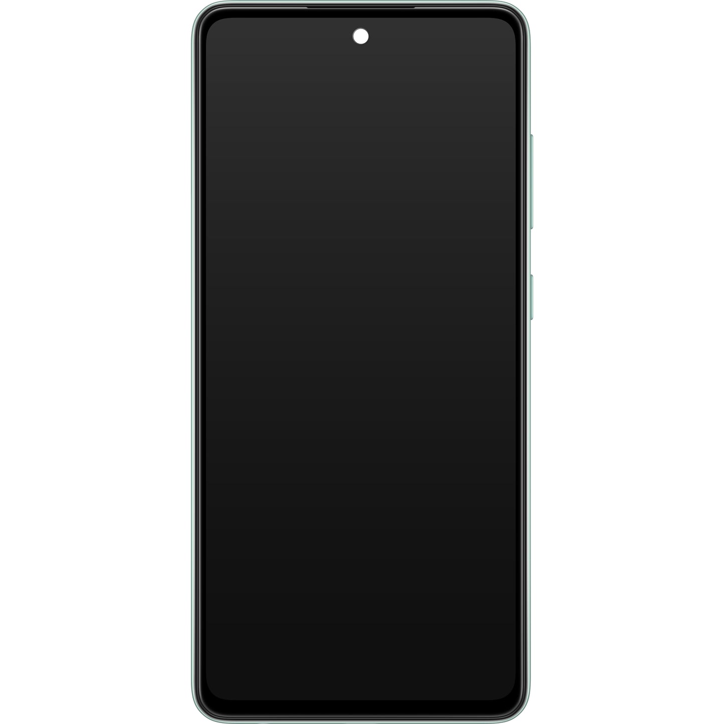 Zaslon s dodirnim ekranom Samsung Galaxy A52s 5G A528, s okvirom, zelene boje, servisni paket GH82-26861E