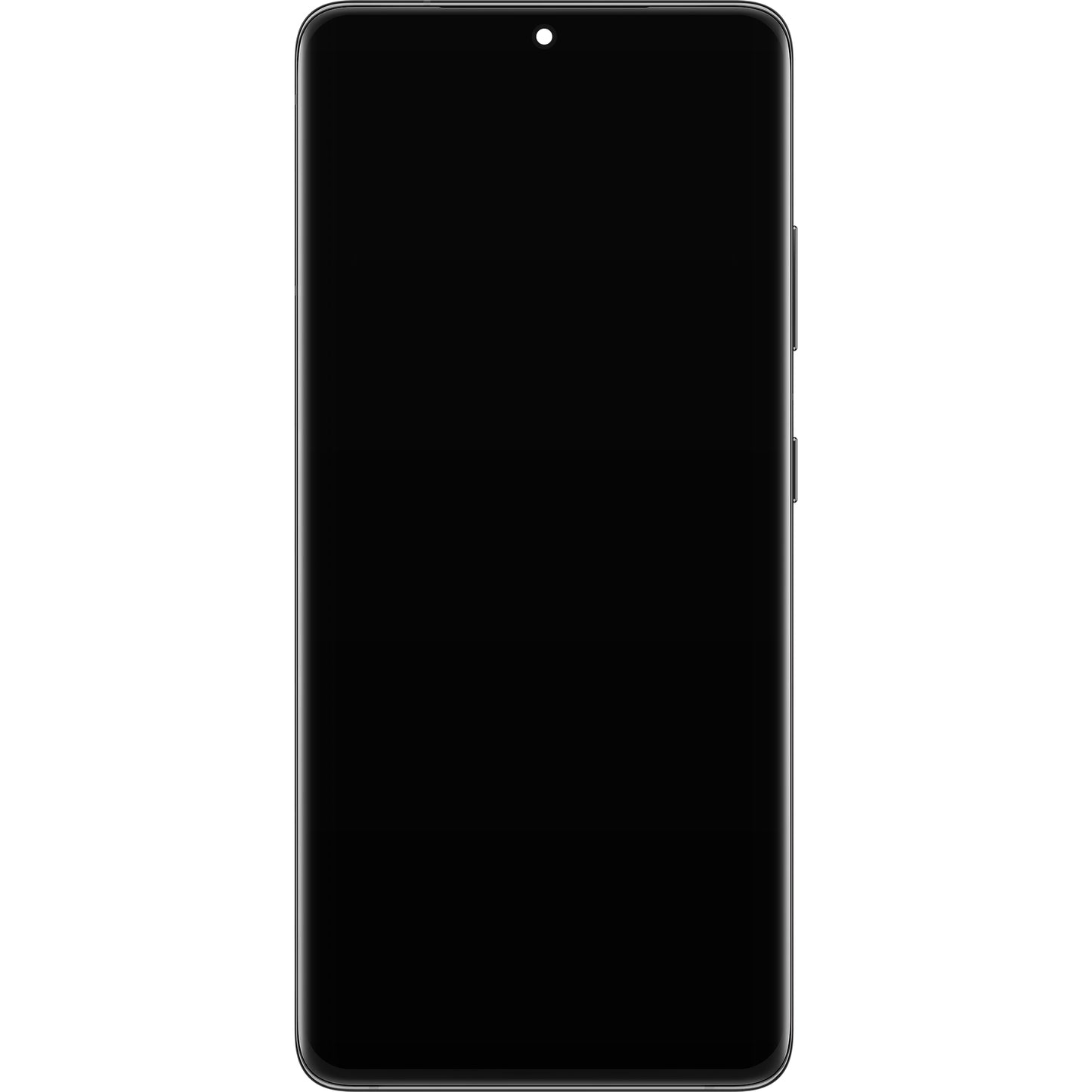 Zaslon s dodirnim ekranom Samsung Galaxy S21 Ultra 5G G998, s okvirom, crni, servisni paket GH82-26035A