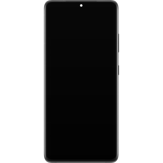 Zaslon s dodirnim ekranom Samsung Galaxy S21 Ultra 5G G998, s okvirom, crni, servisni paket GH82-26035A
