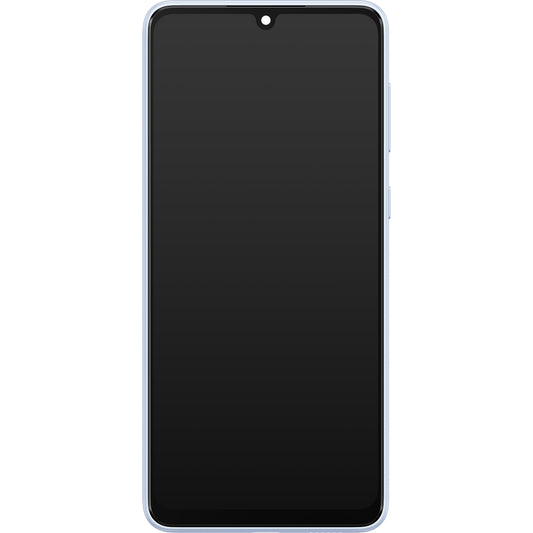 Zaslon s dodirnim ekranom Samsung Galaxy A33 5G A336, s okvirom, plavi, servisni paket GH82-28143C