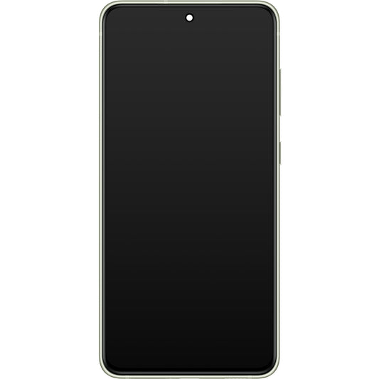 Zaslon s dodirnim ekranom Samsung Galaxy S21 FE 5G G990, s okvirom, zelene boje, paket za servis GH82-26590C