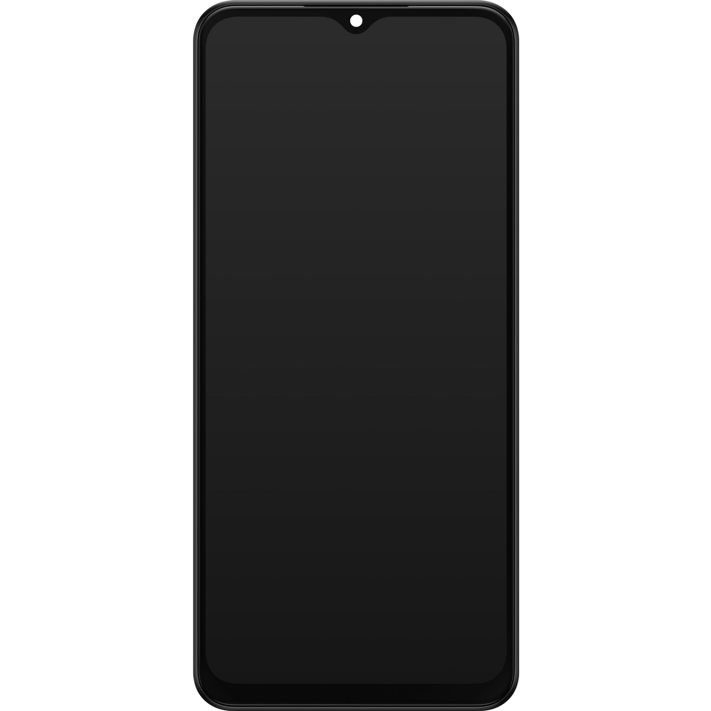 Zaslon s dodirnim ekranom Samsung Galaxy A23 A235, s okvirom, crni, Service Pack GH82-28563A