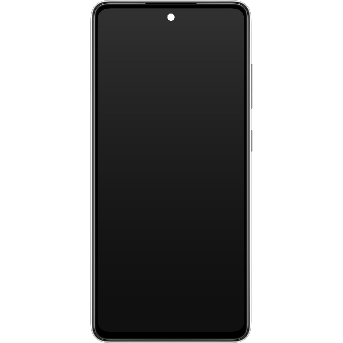 Zaslon s dodirnim ekranom Samsung Galaxy A52 5G A526 / A52 A525, s okvirom, bijeli, servisni paket GH82-25754D