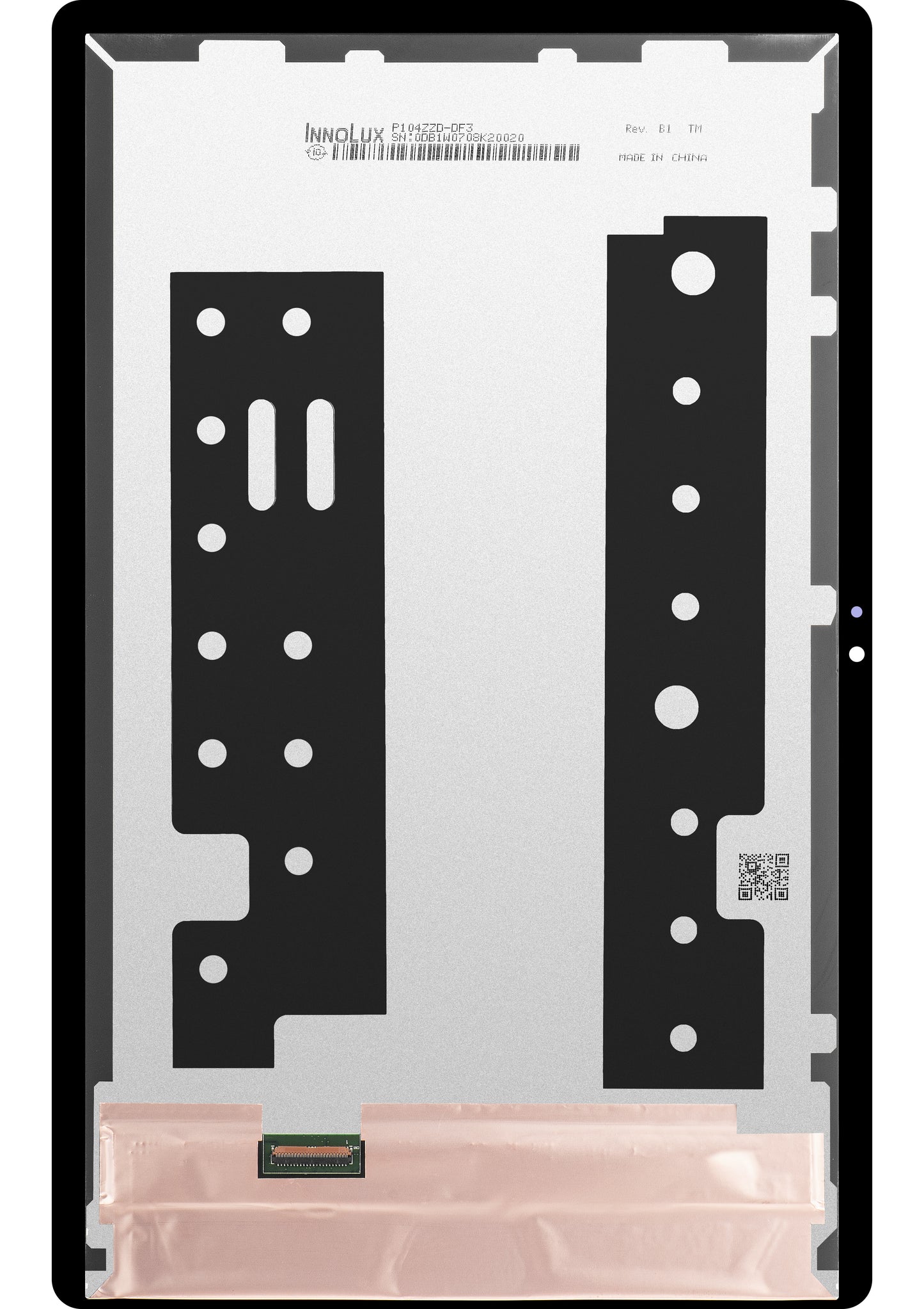 Zaslon s dodirnim ekranom Samsung Galaxy Tab A7 10.4 (2020), Bijeli, Servisni paket GH81-19689A