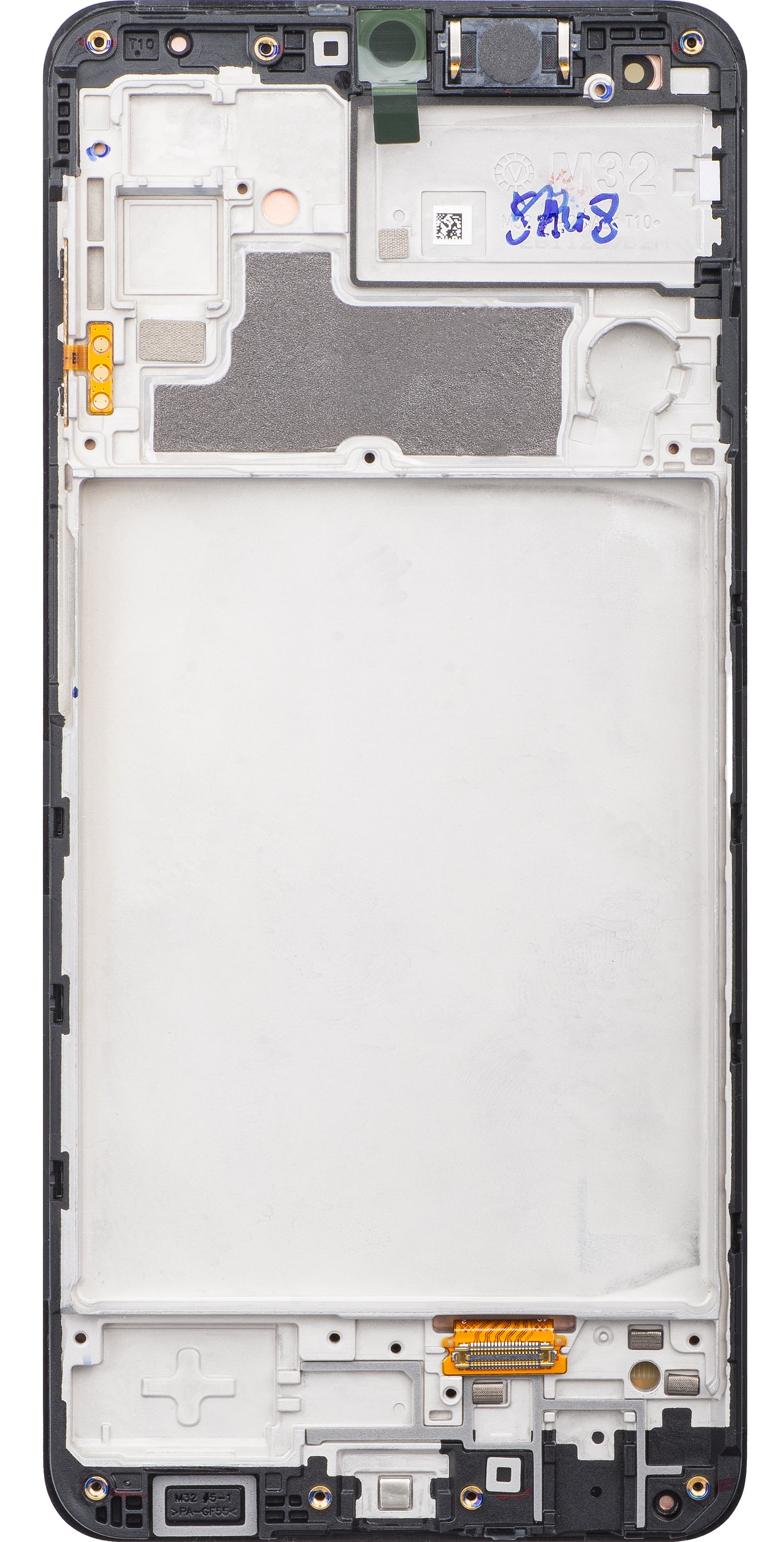 Zaslon s dodirnim ekranom Samsung Galaxy M32 M325, s okvirom, crni, servisni paket GH82-26193A