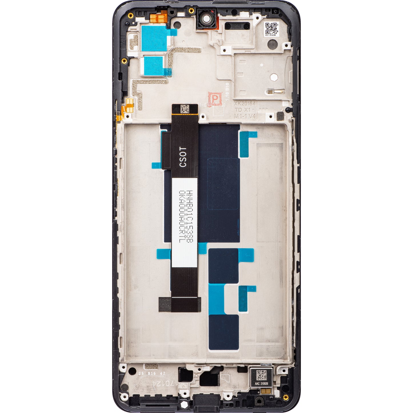 Zaslon s dodirnim ekranom Xiaomi Poco X3 GT, s okvirom, crni, Service Pack 560003K10A00