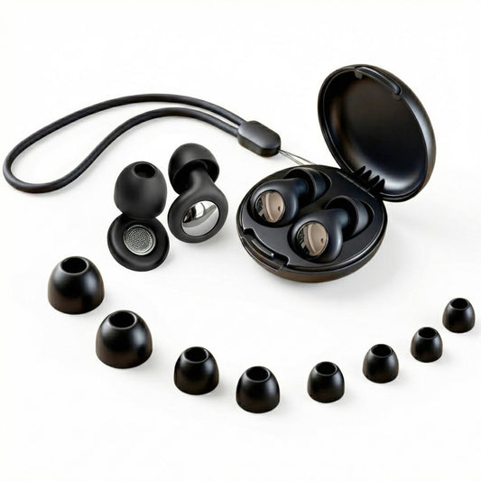 Čepići za uši Tech-Protect QuietFit, Crni