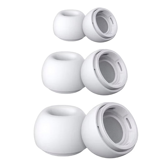 Čepovi Tech-Protect za Apple AirPods Pro seriju, Veličina S / M / L, Bijeli