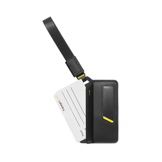 Oznaka za ručnu prtljagu / kofer Spigen Luggage Tag LF510, crna AHP09776