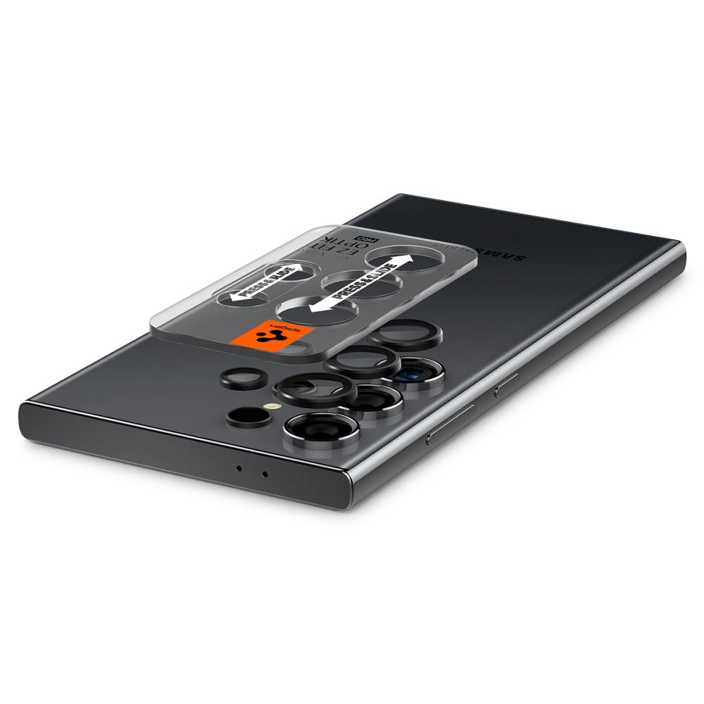 Zaštitna folija za stražnju kameru Spigen EZ FIT za Samsung Galaxy S24 Ultra S928, Kaljeno staklo, Set od 2 komada