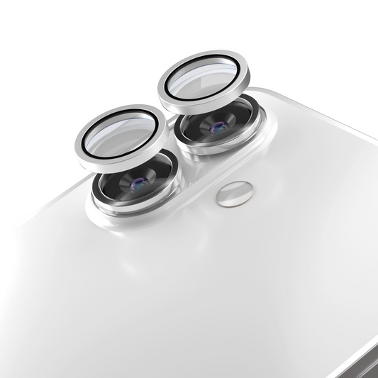 Zaštitna folija za stražnju kameru Etteri za Apple iPhone 17, Kaljeno staklo, Bijela