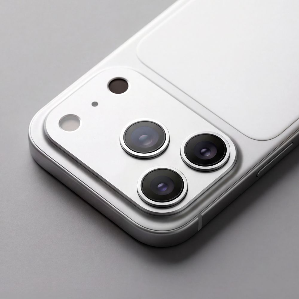 Stražnja zaštitna folija za kameru Tech-Protect CamFull Fit+ za Apple iPhone 18 Pro, kaljeno staklo, srebrna