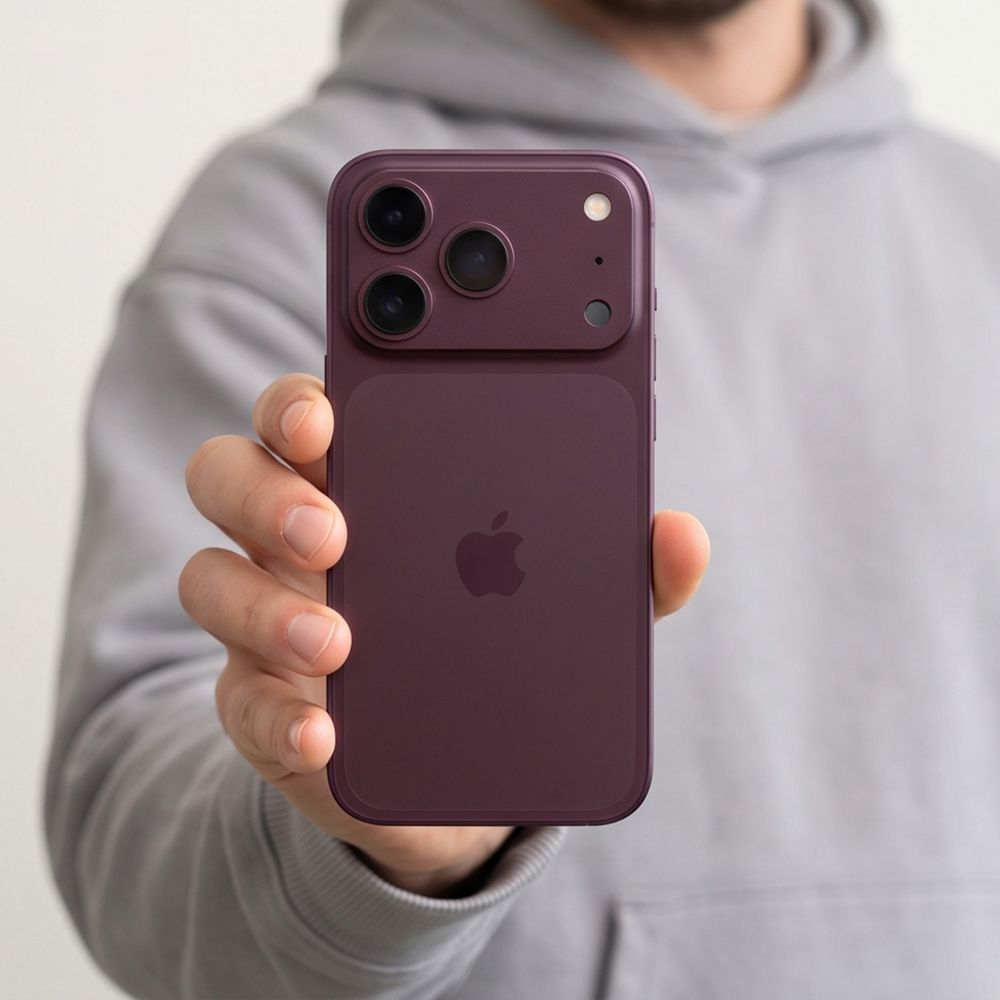 Stražnja zaštitna folija za kameru Tech-Protect CamFull Fit+ za Apple iPhone 18 Pro Max, Kaljeno staklo, Boja vina