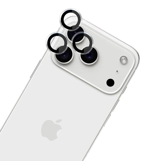 Zaštitna folija za stražnju kameru 3MK Hardy Protection Pro za Apple iPhone 17 Pro Max / 17 Pro, Kaljeno staklo, Prozirna