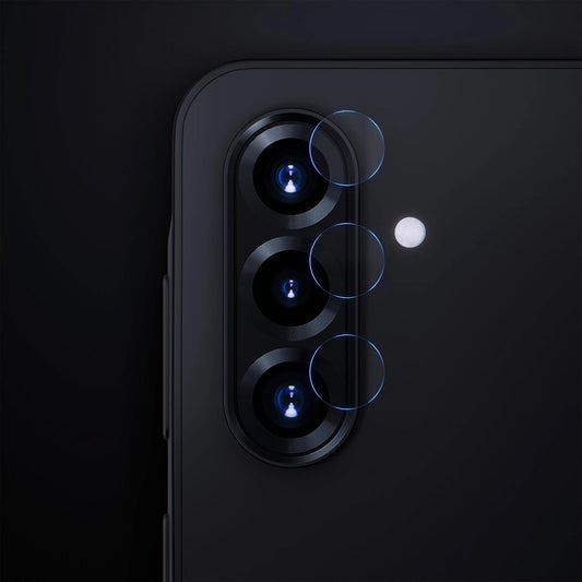 Zaštitna folija za stražnju kameru 3MK Protection za Samsung Galaxy A52s 5G A528 / A52 5G A526, Fleksibilno staklo, Set od 4 komada, Prozirna