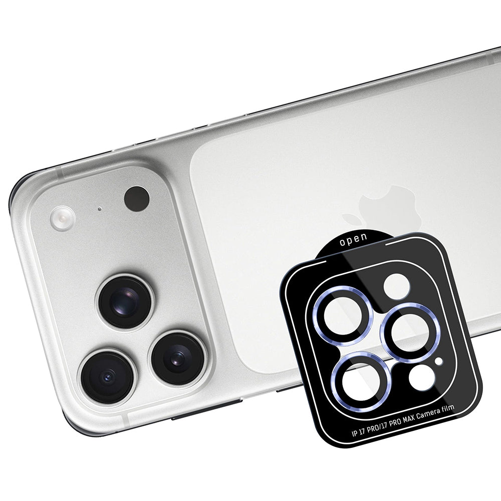 Zaštitna folija za stražnju kameru 3MK Protection Pro za Apple iPhone 18 Pro / 18 Pro Max, Kaljeno staklo, Plava
