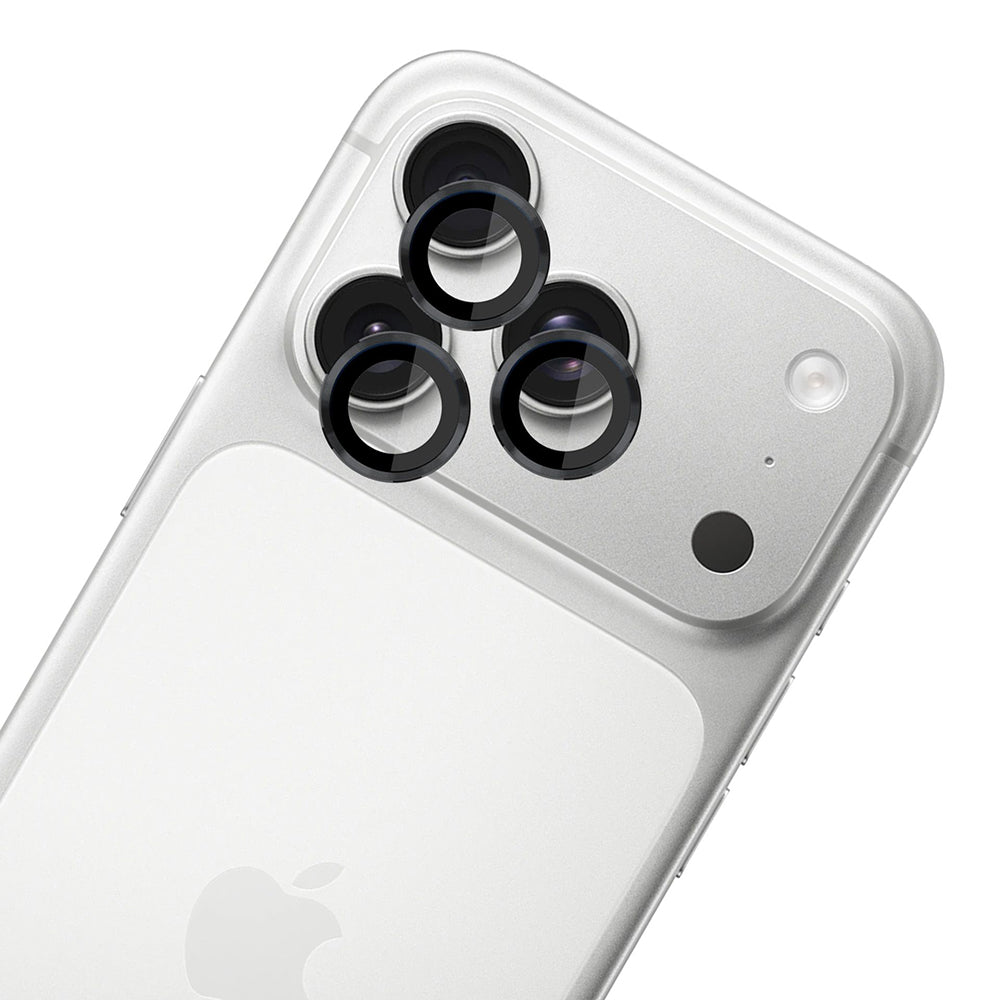 Zaštitna folija za stražnju kameru 3MK Protection Pro za Apple iPhone 18 Pro / 18 Pro Max, Kaljeno staklo, Crna