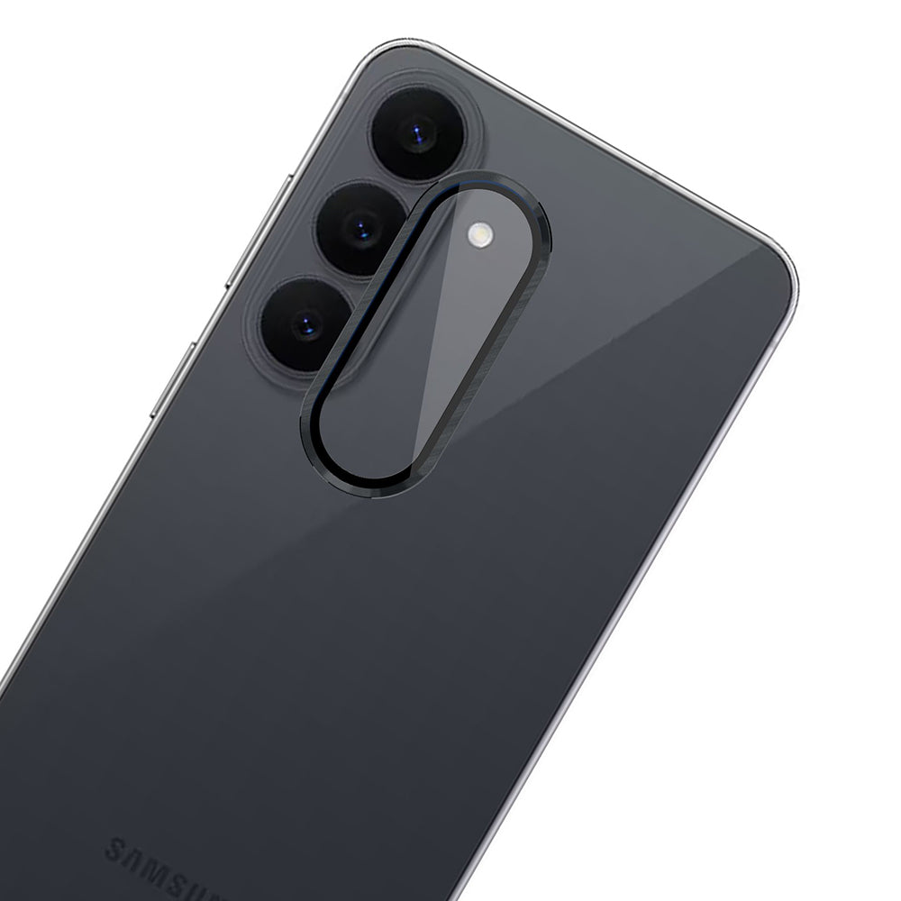 Zaštitna folija za stražnju kameru 3MK Protection Pro za Samsung Galaxy S26 FE S741, Kaljeno staklo, Crna