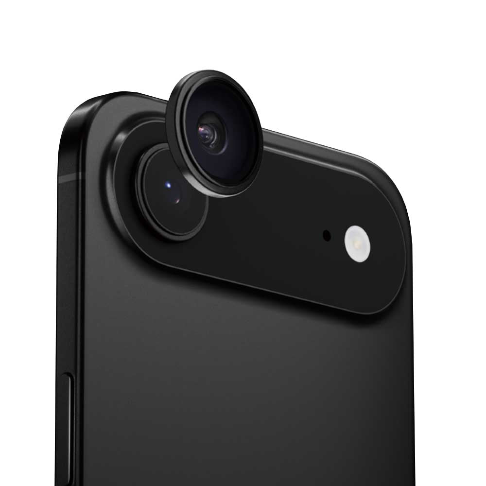 Zaštitna folija Anank AR za stražnju kameru Apple iPhone 17 Air, Kaljeno staklo, Crna