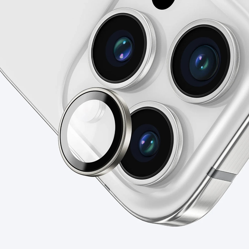 Zaštitna folija za stražnju kameru Anank AR za Apple iPhone 17 Pro Max / 17 Pro, Kaljeno staklo, Siva